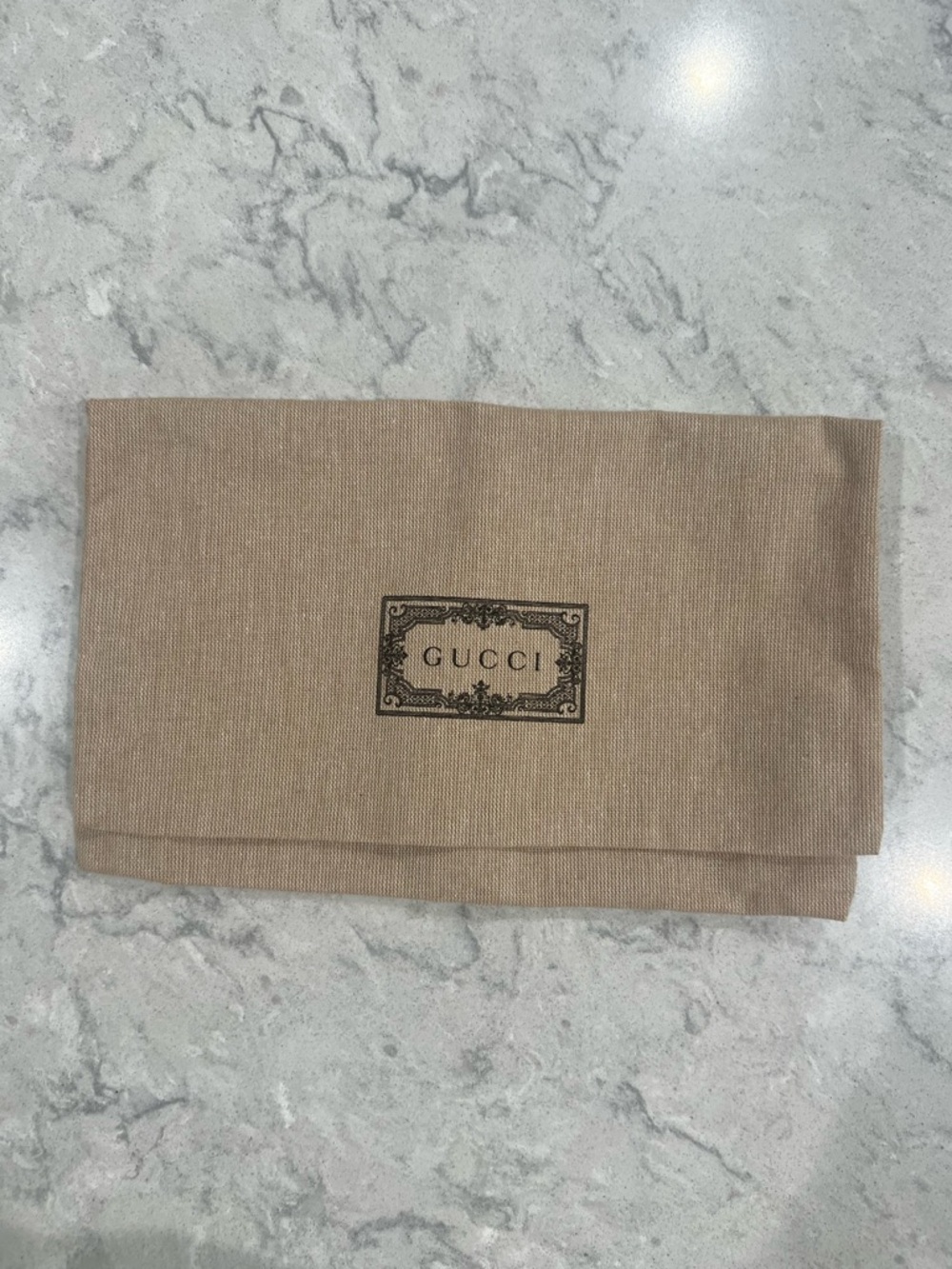 Gucci Foldover Wallet Dust Bag